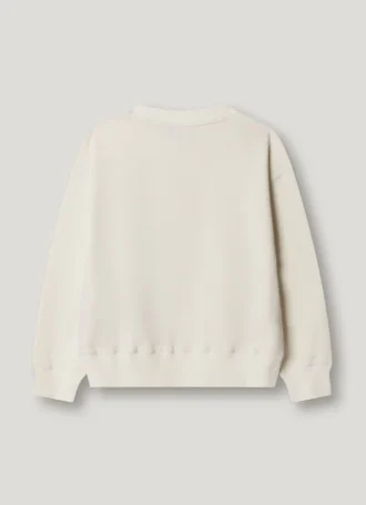 Bluza z okrągłym dekoltem o luźnym kroju