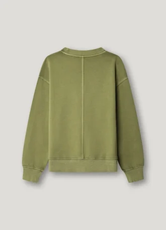 Bluza z okrągłym dekoltem o luźnym kroju