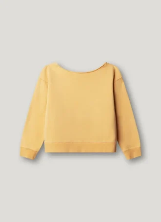 Bluza z okrągłym dekoltem o luźnym kroju