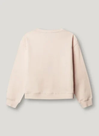 Bluza z okrągłym dekoltem o luźnym kroju
