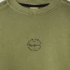 Bluza z okrągłym dekoltem o luźnym kroju