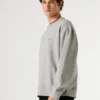 Bluza z okrągłym dekoltem o luźnym kroju Bluza z okrągłym dekoltem o luźnym kroju
