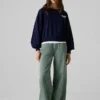 Bluza z okrągłym dekoltem o regularnym kroju Bluza z okrągłym dekoltem o regularnym kroju