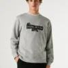 Bluza z okrągłym dekoltem o regularnym kroju Bluza z okrągłym dekoltem o regularnym kroju