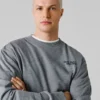 Bluza z okrągłym dekoltem o regularnym kroju Bluza z okrągłym dekoltem o regularnym kroju