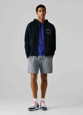 Bluza z zamkiem o luźnym kroju
