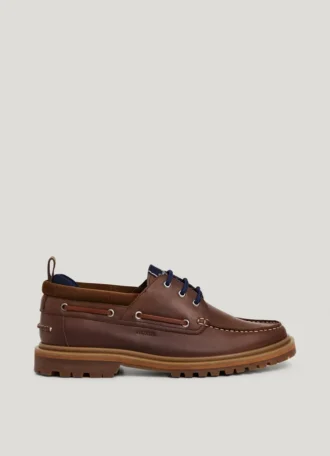 Buty żeglarskie ze skóry Buty żeglarskie ze skóry