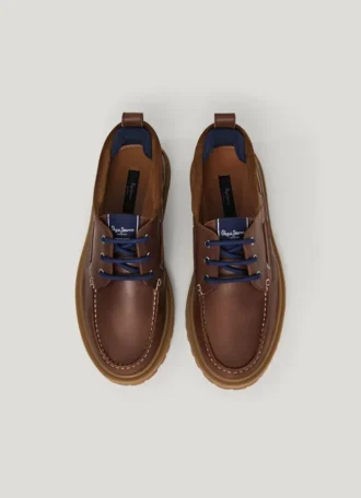 Buty żeglarskie ze skóry Buty żeglarskie ze skóry
