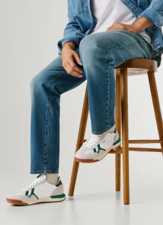 Buty sportowe w stylu retro z zamszowymi detalami – Marvin