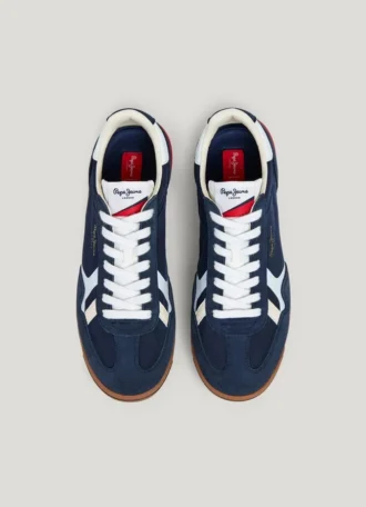 Buty sportowe w stylu retro z zamszowymi detalami – Marvin