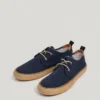 Buty typu Blucher z detalami z juty Buty typu Blucher z detalami z juty
