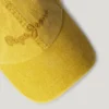 Czapka z tkaniny twillowej z haftowanym logo