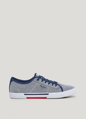 Klasyczne trampki z tkaniny chambray – Brady Klasyczne trampki z tkaniny chambray – Brady
