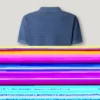 Koszulka polo w paski z pikowanej dzianiny Koszulka polo w paski z pikowanej dzianiny