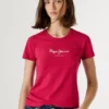 Koszulka z nadrukiem logo o kroju Slim Fit Koszulka z nadrukiem logo o kroju Slim Fit