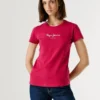 Koszulka z nadrukiem logo o kroju Slim Fit Koszulka z nadrukiem logo o kroju Slim Fit