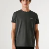 Koszulka z nadrukiem logo o kroju Slim Fit