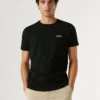 Koszulka z nadrukiem logo o kroju Slim Fit Koszulka z nadrukiem logo o kroju Slim Fit