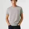 Koszulka z nadrukiem logo o kroju Slim Fit
