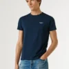 Koszulka z nadrukiem logo o kroju Slim Fit
