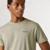 Koszulka z nadrukiem logo o kroju Slim Fit