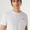 Koszulka z nadrukiem logo o kroju Slim Fit