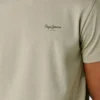 Koszulka z nadrukiem logo o kroju Slim Fit