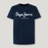 Koszulka z nadrukiem logo o kroju Slim Fit