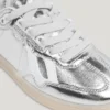 Metaliczne trampki z podeszwą typu cupsole – Ball Metaliczne trampki z podeszwą typu cupsole – Ball