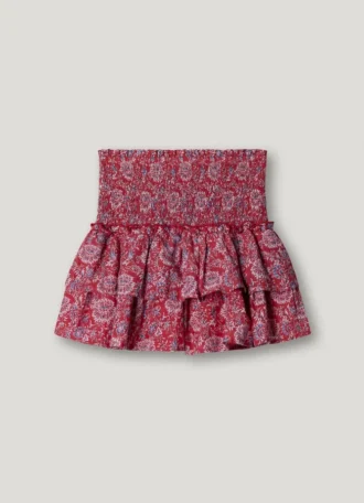 Mini spódniczka w kwiatowy wzór