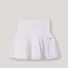 Mini spódniczka z ażurowymi detalami Mini spódniczka z ażurowymi detalami