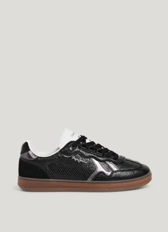 Retro trampki z podeszwą typu cupsole