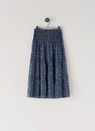 Spódnica maxi w kwiatowy wzór