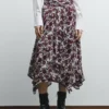 Spódnica maxi w kwiatowy wzór Spódnica maxi w kwiatowy wzór