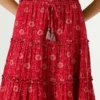 Spódnica maxi w kwiatowy wzór Spódnica maxi w kwiatowy wzór