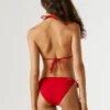 Spodenki bikini z nadrukowanym logo Spodenki bikini z nadrukowanym logo