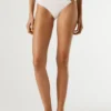 Spodenki bikini z prążkowanej dzianiny Spodenki bikini z prążkowanej dzianiny