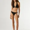 Spodenki bikini z prążkowanej dzianiny Spodenki bikini z prążkowanej dzianiny