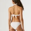 Spodenki bikini z prążkowanej dzianiny Spodenki bikini z prążkowanej dzianiny