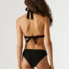 Spodenki bikini z prążkowanej dzianiny Spodenki bikini z prążkowanej dzianiny