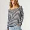 Sweter z dzianiny w paski Sweter z dzianiny w paski