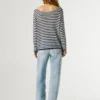 Sweter z dzianiny w paski Sweter z dzianiny w paski