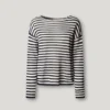 Sweter z dzianiny w paski Sweter z dzianiny w paski