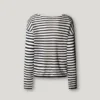 Sweter z dzianiny w paski Sweter z dzianiny w paski