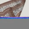 Szalik z nadrukiem z tkaniny skośnej Szalik z nadrukiem z tkaniny skośnej