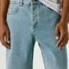 Szorty jeansowe o luźnym kroju Szorty jeansowe o luźnym kroju