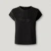 T-shirt z ażurowymi kwiatowymi detalami T-shirt z ażurowymi kwiatowymi detalami