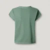 T-shirt z ażurowymi kwiatowymi detalami T-shirt z ażurowymi kwiatowymi detalami