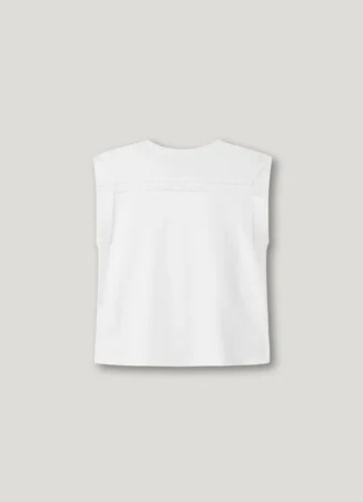 T-shirt z frędzlami
