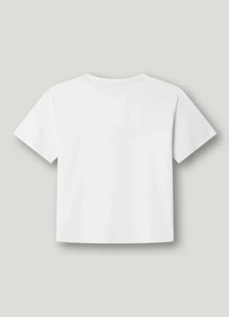 T-shirt z nadrukiem logo o luźnym kroju